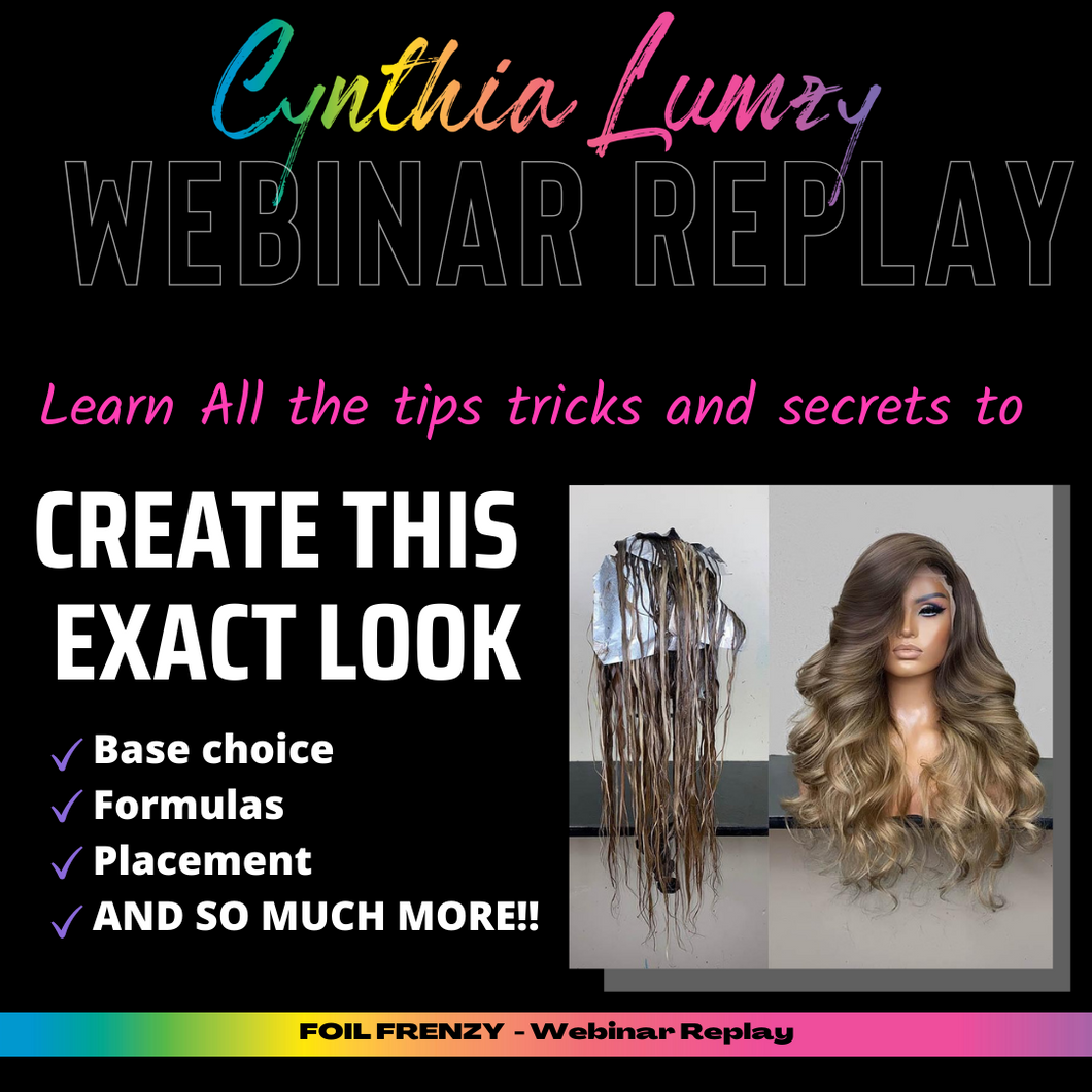 FOIL FRENZY - WEBINAR REPLAY