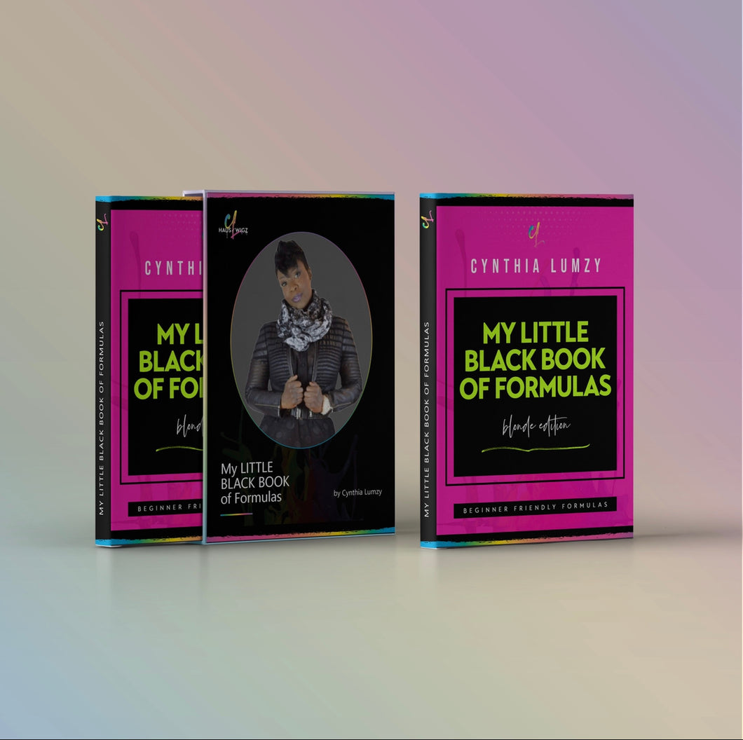My Little Black Book of Formulas: Blonde Edition