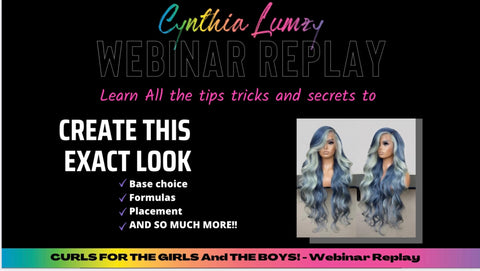 CURLS FOR THE GIRLS & BOYS Webinar replay